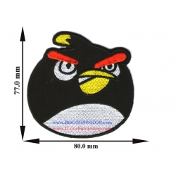 ลาย ANGRY BIRD การ์ตูน เกมส์ ตัวร๊ด ติดเสื้อ กางเกง หมวก กระเป๋า